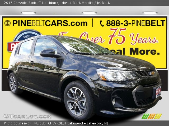 2017 Chevrolet Sonic LT Hatchback in Mosaic Black Metallic