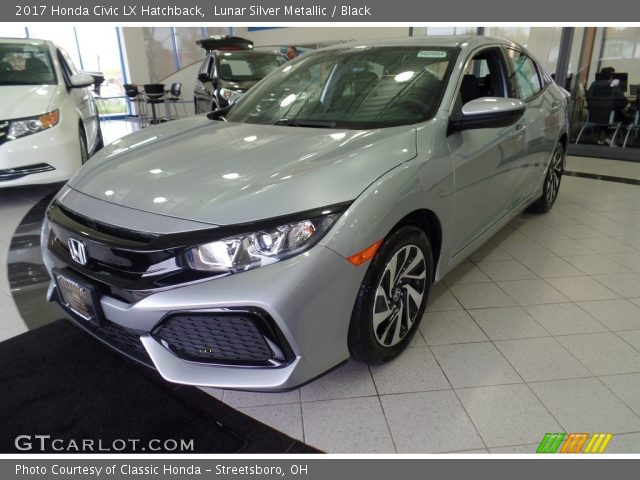 2017 Honda Civic LX Hatchback in Lunar Silver Metallic