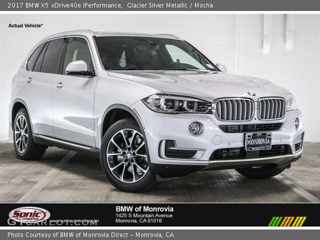 2017 BMW X5 xDrive40e iPerformance in Glacier Silver Metallic