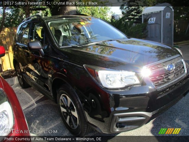 2017 Subaru Forester 2.5i in Crystal Black Silica