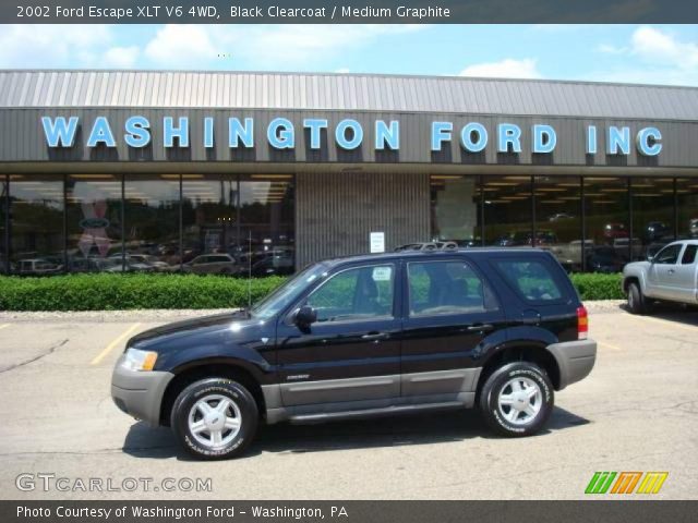 2002 Ford Escape XLT V6 4WD in Black Clearcoat