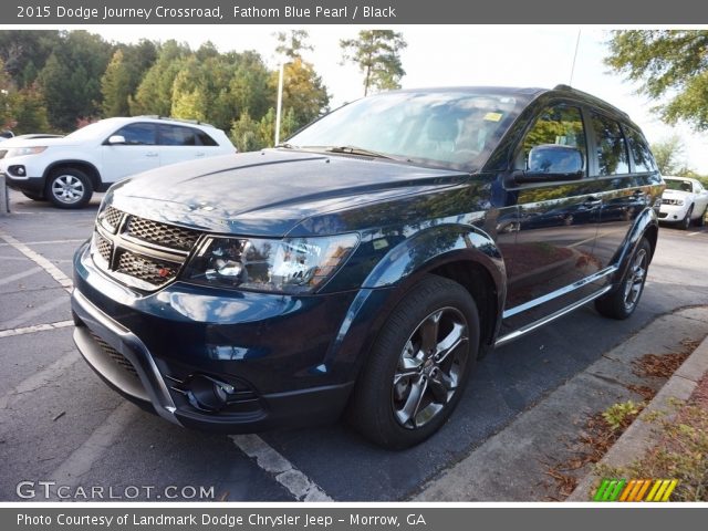 2015 Dodge Journey Crossroad in Fathom Blue Pearl