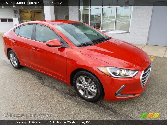 2017 Hyundai Elantra SE in Red