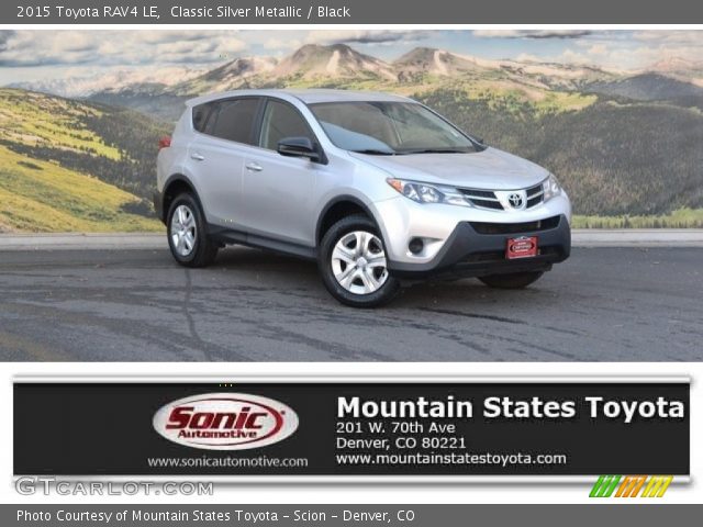 2015 Toyota RAV4 LE in Classic Silver Metallic