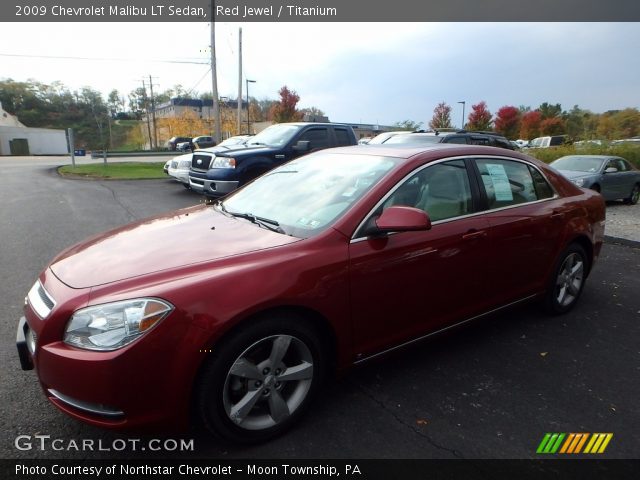 2009 Chevrolet Malibu LT Sedan in Red Jewel