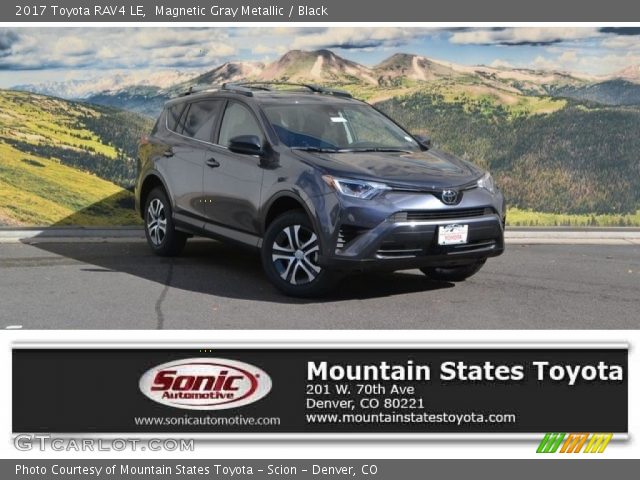 2017 Toyota RAV4 LE in Magnetic Gray Metallic