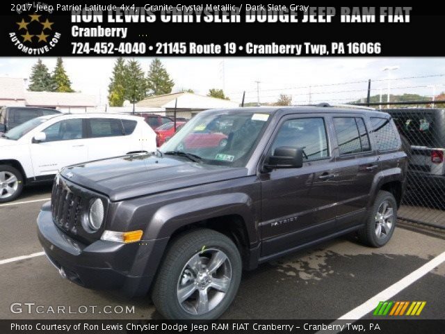 2017 Jeep Patriot Latitude 4x4 in Granite Crystal Metallic