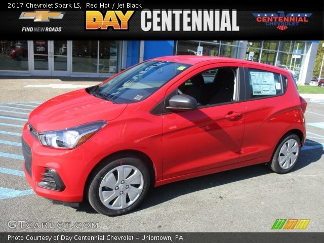 2017 Chevrolet Spark LS in Red Hot