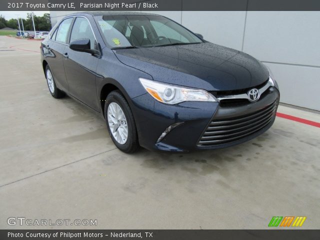 2017 Toyota Camry LE in Parisian Night Pearl