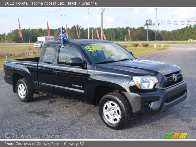 2012 Toyota Tacoma Access Cab in Black