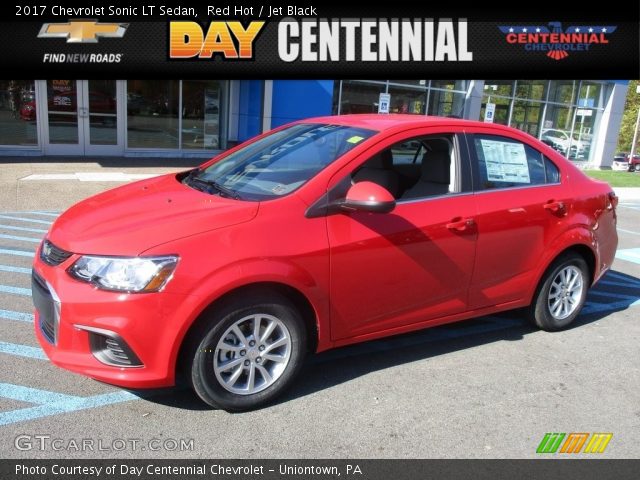 2017 Chevrolet Sonic LT Sedan in Red Hot