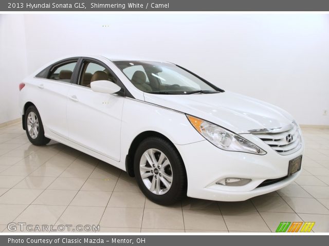 2013 Hyundai Sonata GLS in Shimmering White