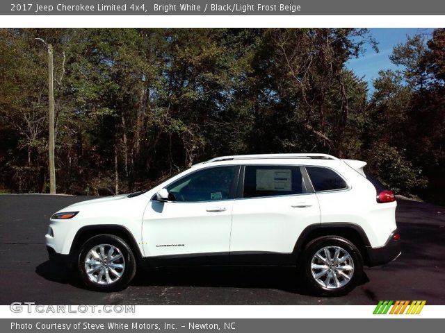 2017 Jeep Cherokee Limited 4x4 in Bright White