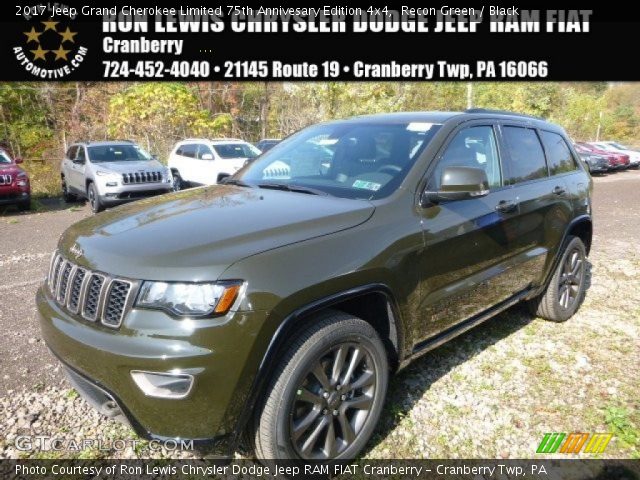 2017 Jeep Grand Cherokee Limited 75th Annivesary Edition 4x4 in Recon Green
