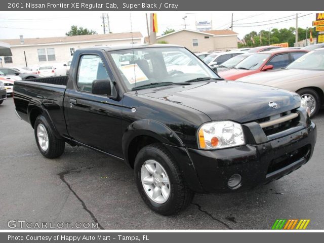 2001 Nissan Frontier XE Regular Cab in Super Black