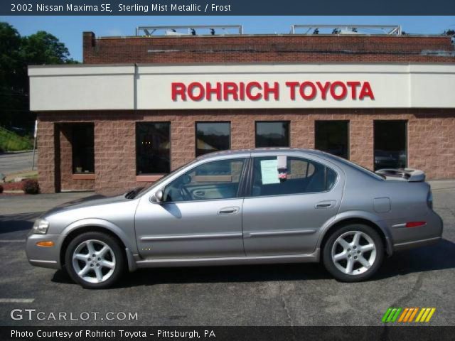 2002 Nissan Maxima SE in Sterling Mist Metallic