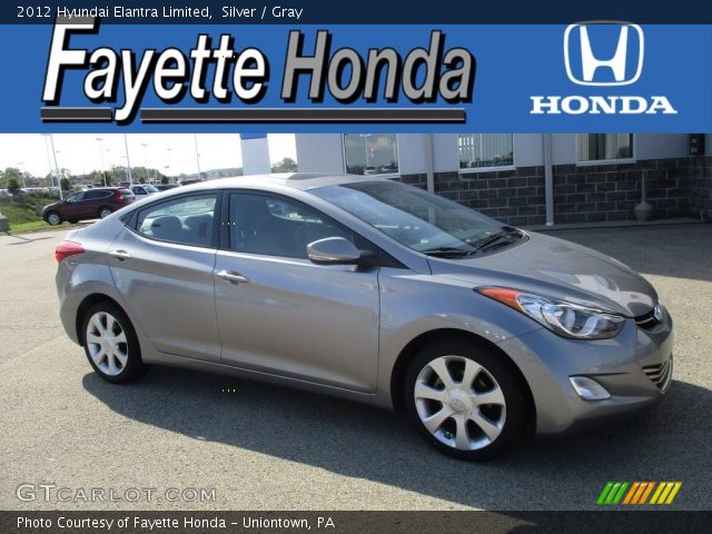 2012 Hyundai Elantra Limited in Silver