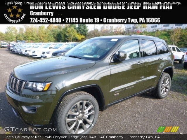 2017 Jeep Grand Cherokee Limited 75th Annivesary Edition 4x4 in Recon Green