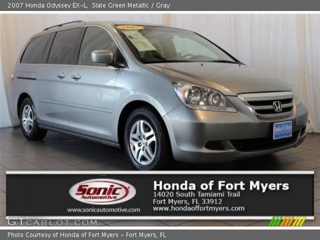 2007 Honda Odyssey EX-L in Slate Green Metallic