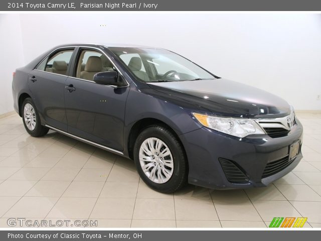 2014 Toyota Camry LE in Parisian Night Pearl