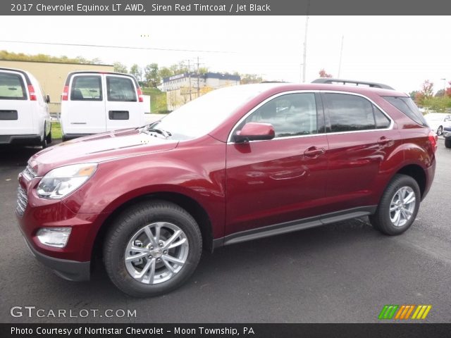 2017 Chevrolet Equinox LT AWD in Siren Red Tintcoat