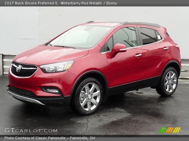 2017 Buick Encore Preferred II in Winterberry Red Metallic