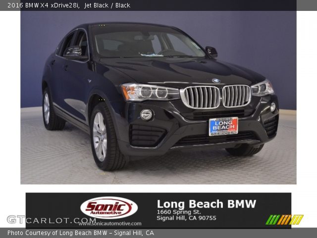 2016 BMW X4 xDrive28i in Jet Black