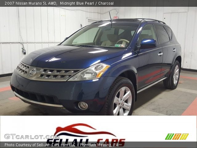 2007 Nissan Murano SL AWD in Midnight Blue Pearl