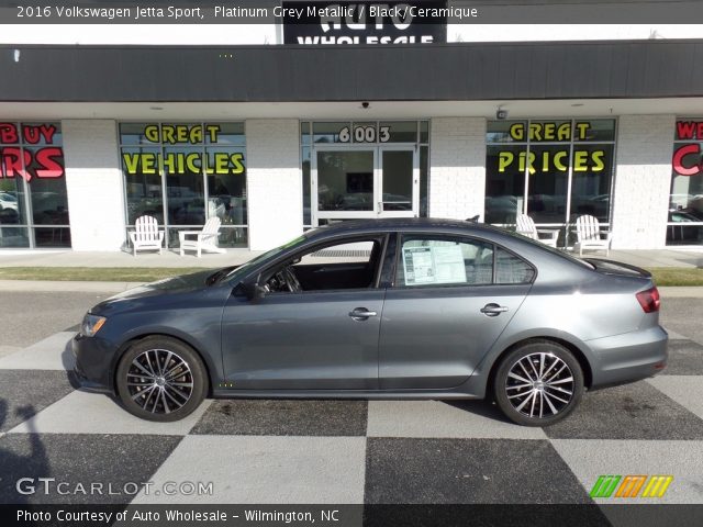 2016 Volkswagen Jetta Sport in Platinum Grey Metallic