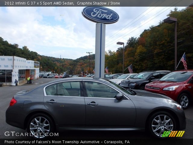 2012 Infiniti G 37 x S Sport AWD Sedan in Graphite Shadow