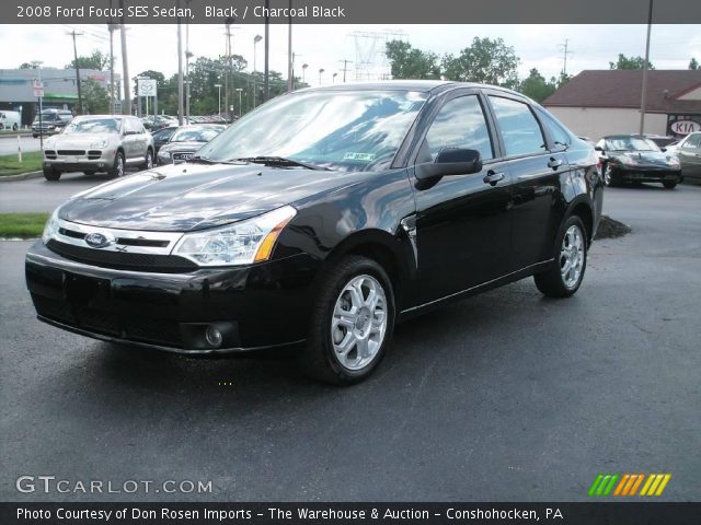 2008 Ford Focus SES Sedan in Black
