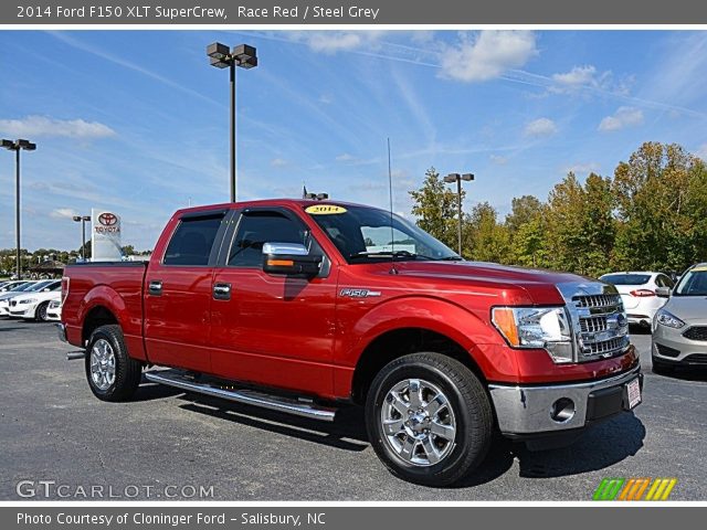 2014 Ford F150 XLT SuperCrew in Race Red