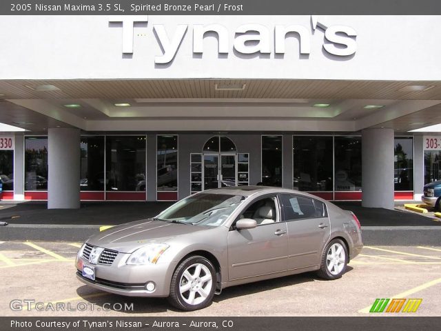 2005 Nissan Maxima 3.5 SL in Spirited Bronze Pearl