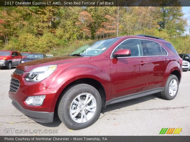 2017 Chevrolet Equinox LT AWD in Siren Red Tintcoat