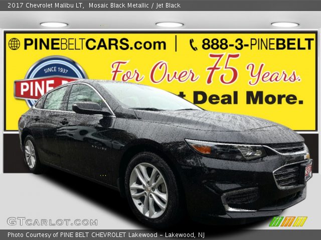 2017 Chevrolet Malibu LT in Mosaic Black Metallic