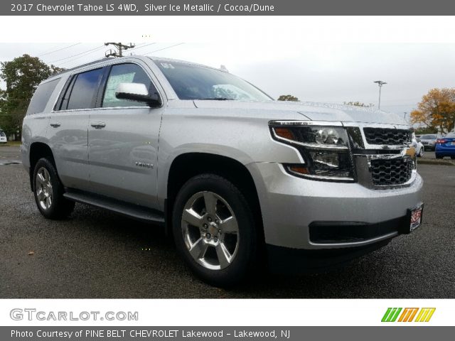 2017 Chevrolet Tahoe LS 4WD in Silver Ice Metallic