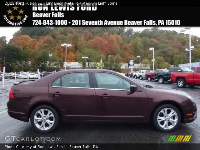 2012 Ford Fusion SE in Cinnamon Metallic