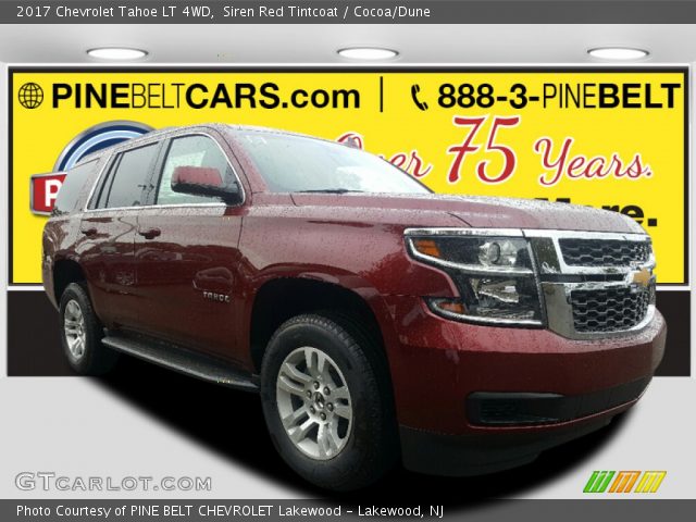 2017 Chevrolet Tahoe LT 4WD in Siren Red Tintcoat