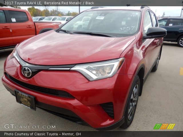 2017 Toyota RAV4 LE in Barcelona Red Metallic