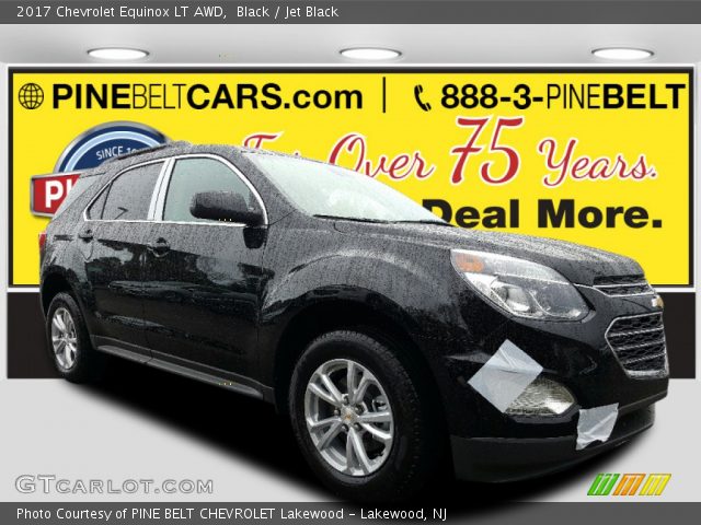 2017 Chevrolet Equinox LT AWD in Black