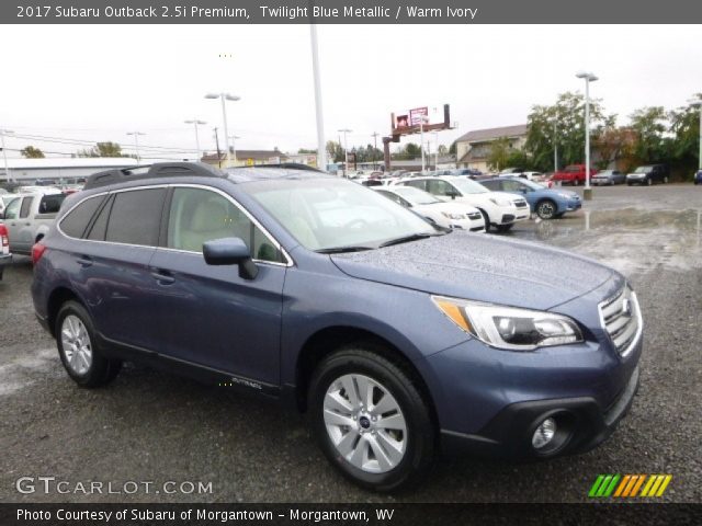 2017 Subaru Outback 2.5i Premium in Twilight Blue Metallic