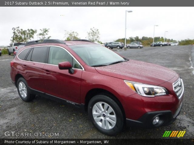 2017 Subaru Outback 2.5i Premium in Venetian Red Pearl