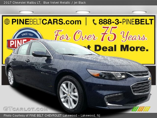 2017 Chevrolet Malibu LT in Blue Velvet Metallic