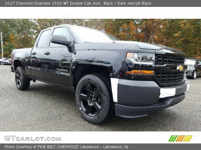 2017 Chevrolet Silverado 1500 WT Double Cab 4x4 in Black