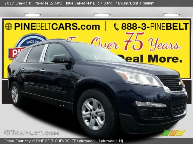 2017 Chevrolet Traverse LS AWD in Blue Velvet Metallic