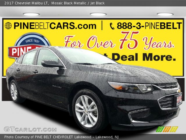 2017 Chevrolet Malibu LT in Mosaic Black Metallic