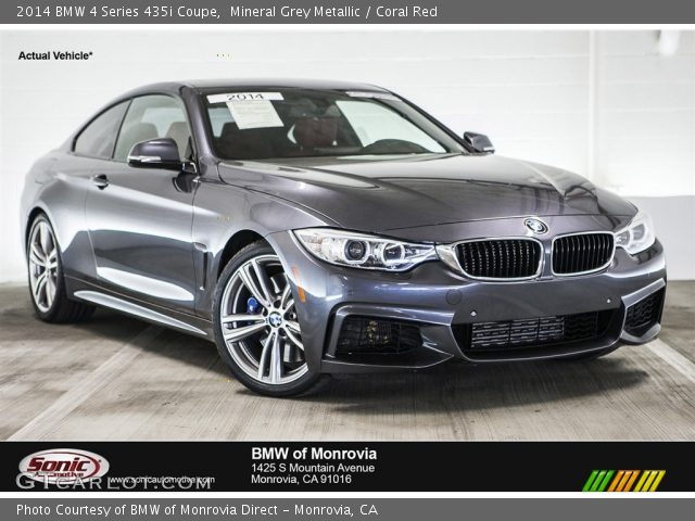 2014 BMW 4 Series 435i Coupe in Mineral Grey Metallic