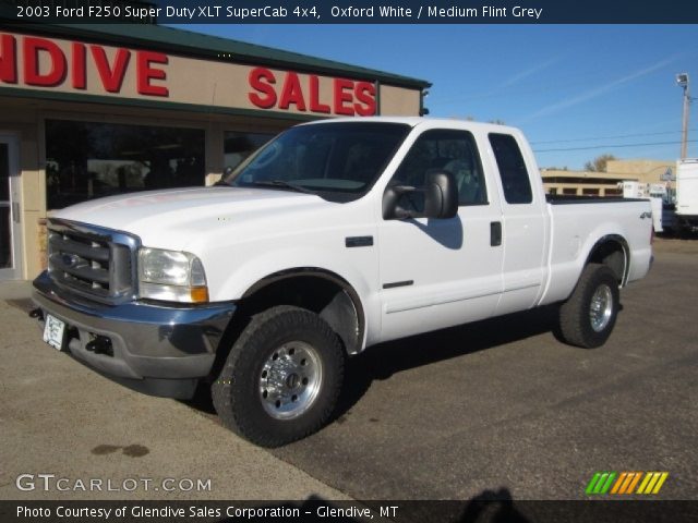 2003 Ford F250 Super Duty XLT SuperCab 4x4 in Oxford White
