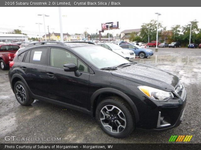 2016 Subaru Crosstrek 2.0i Limited in Crystal Black Silica