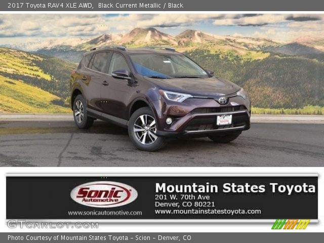 2017 Toyota RAV4 XLE AWD in Black Current Metallic